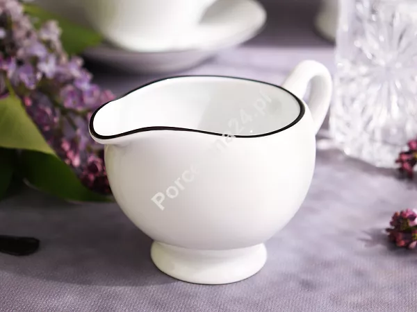 Serwis obiadowo-herbaciany na 12 osób (67el.) Bogucice - Base Black 1227