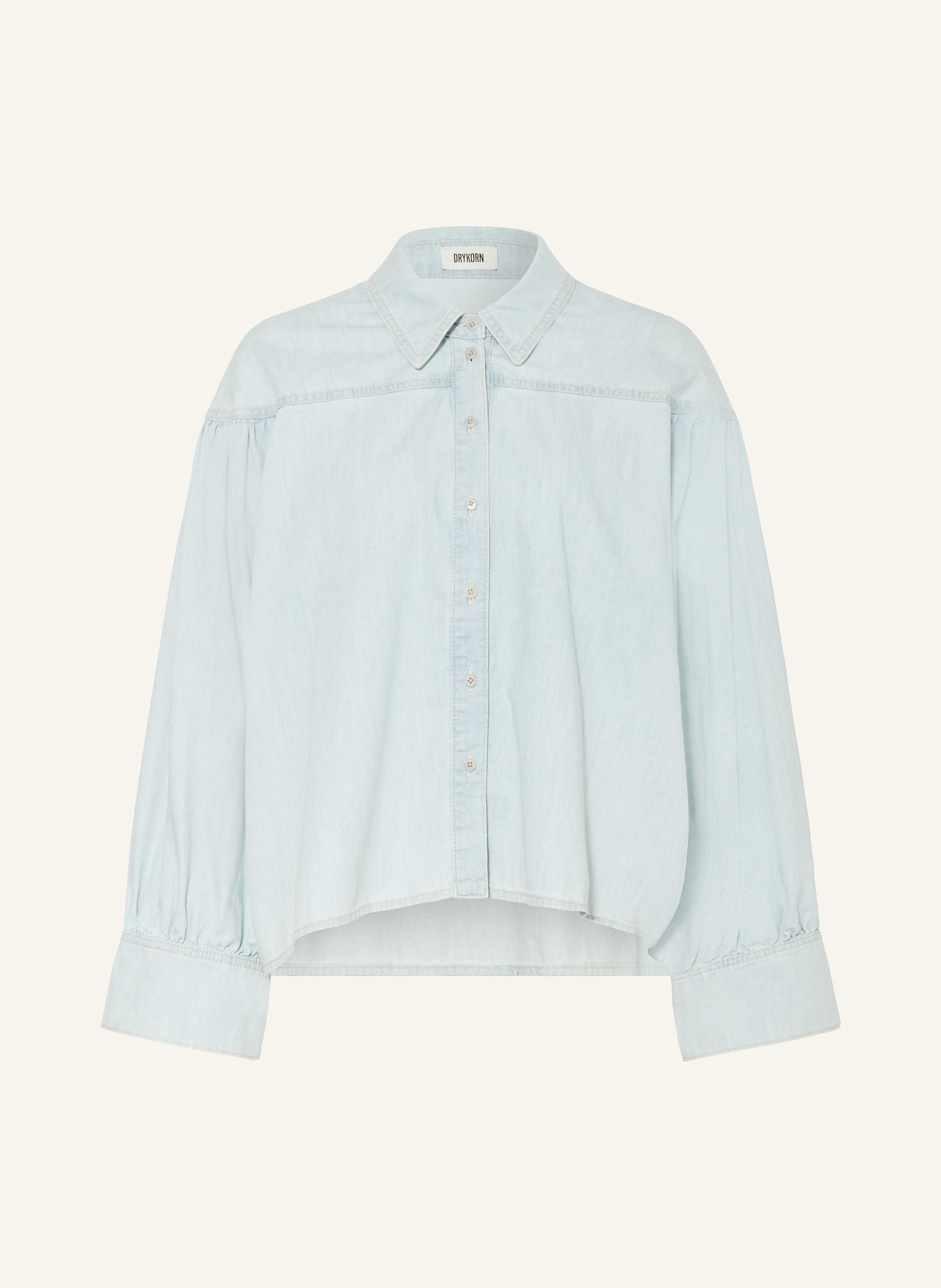 DRYKORN Hemdbluse SELENI in Jeansoptik