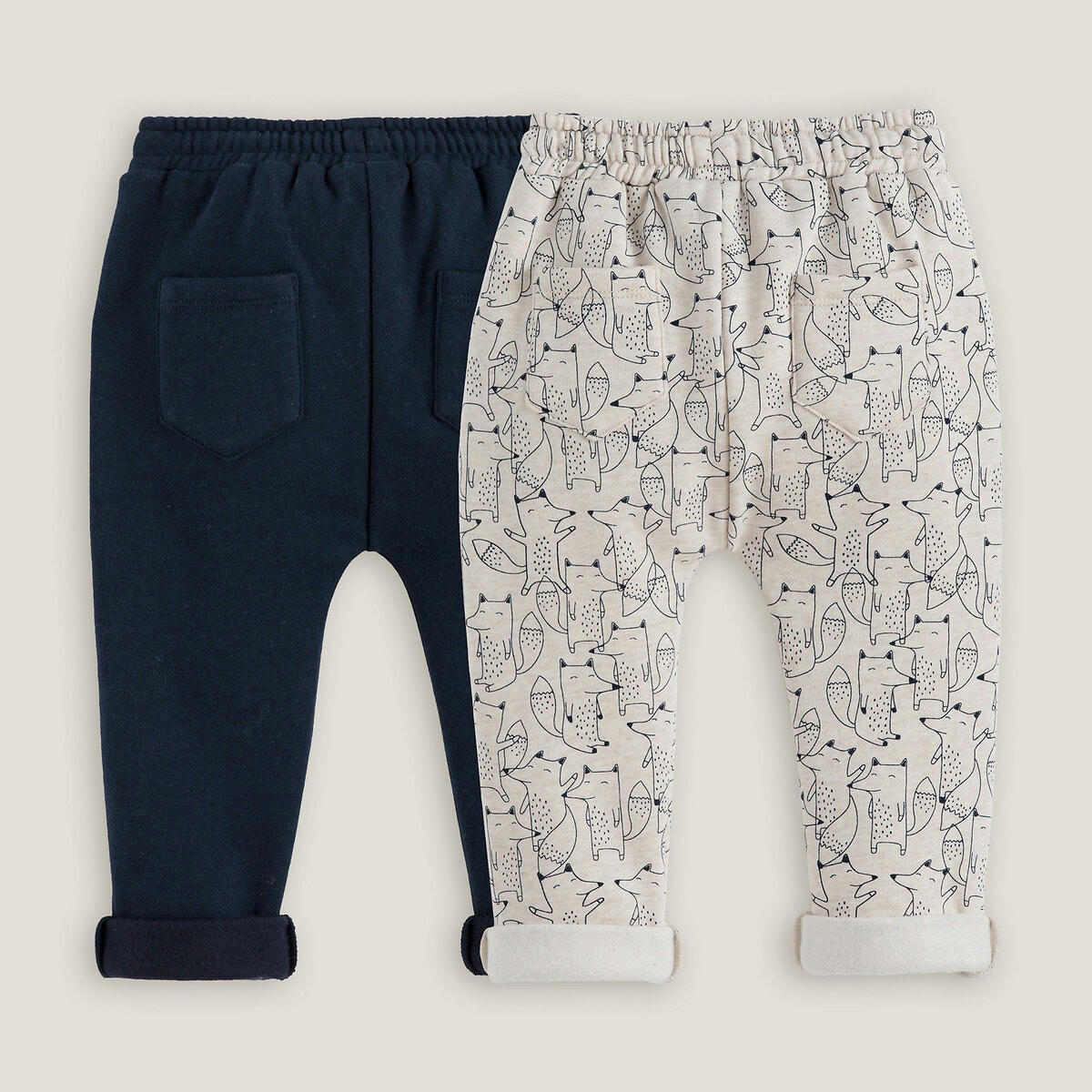 Lot de 2 sarouels en molleton