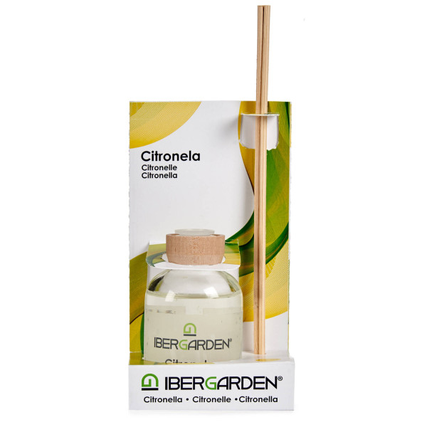Dyfuzor zapachowy z patyczkami citronella, 50 ml