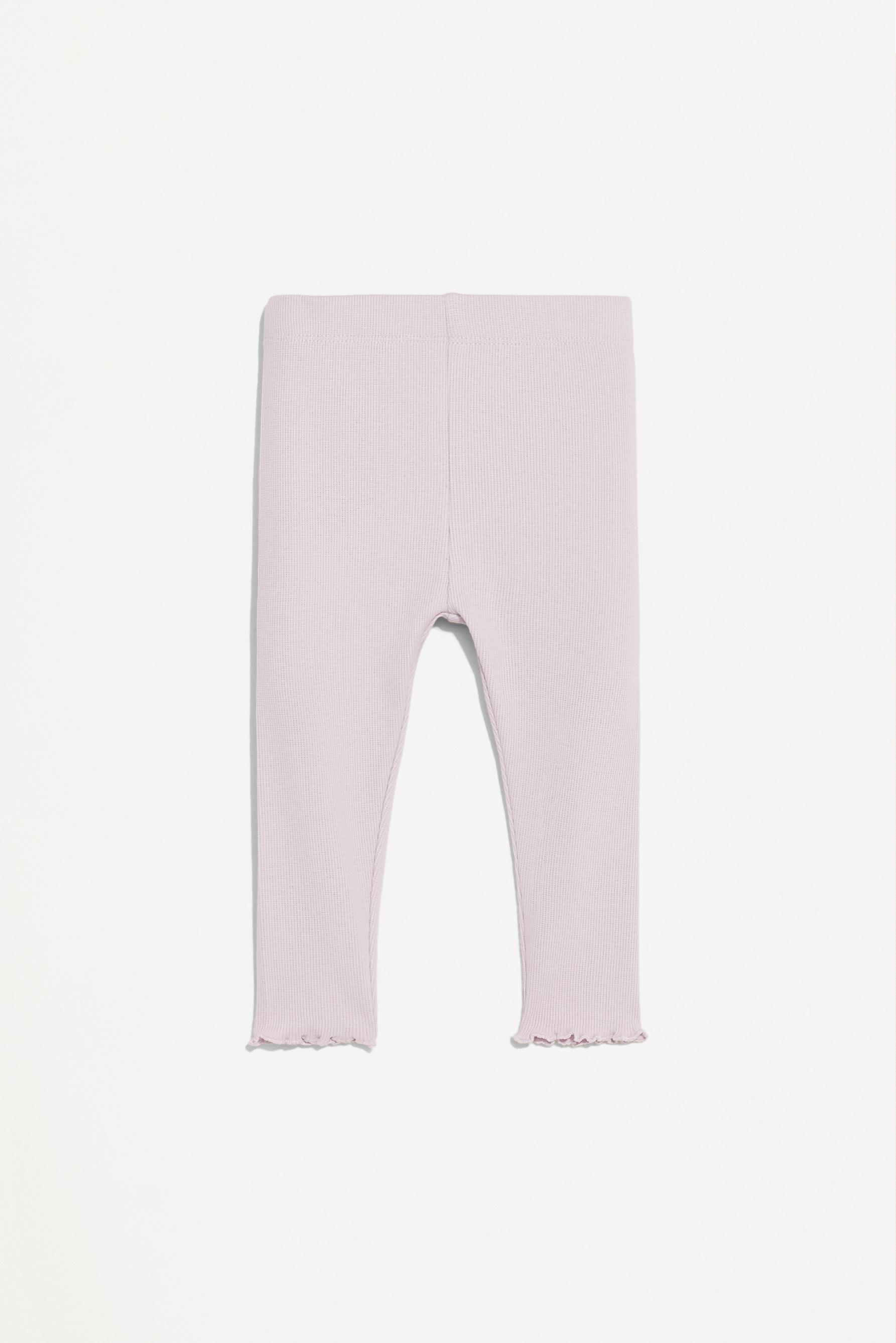 Pack 4 leggings canalé