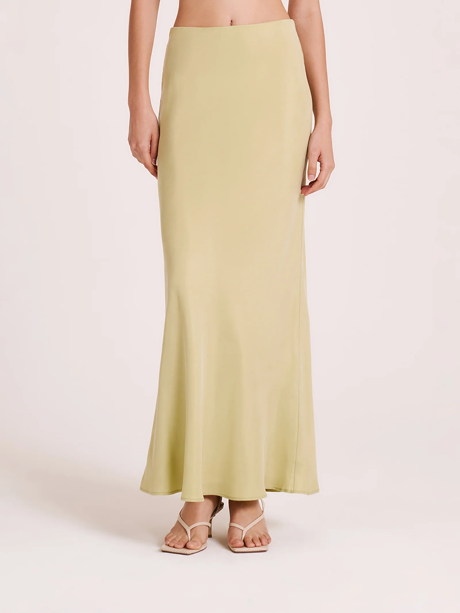 Ines Cupro Skirt