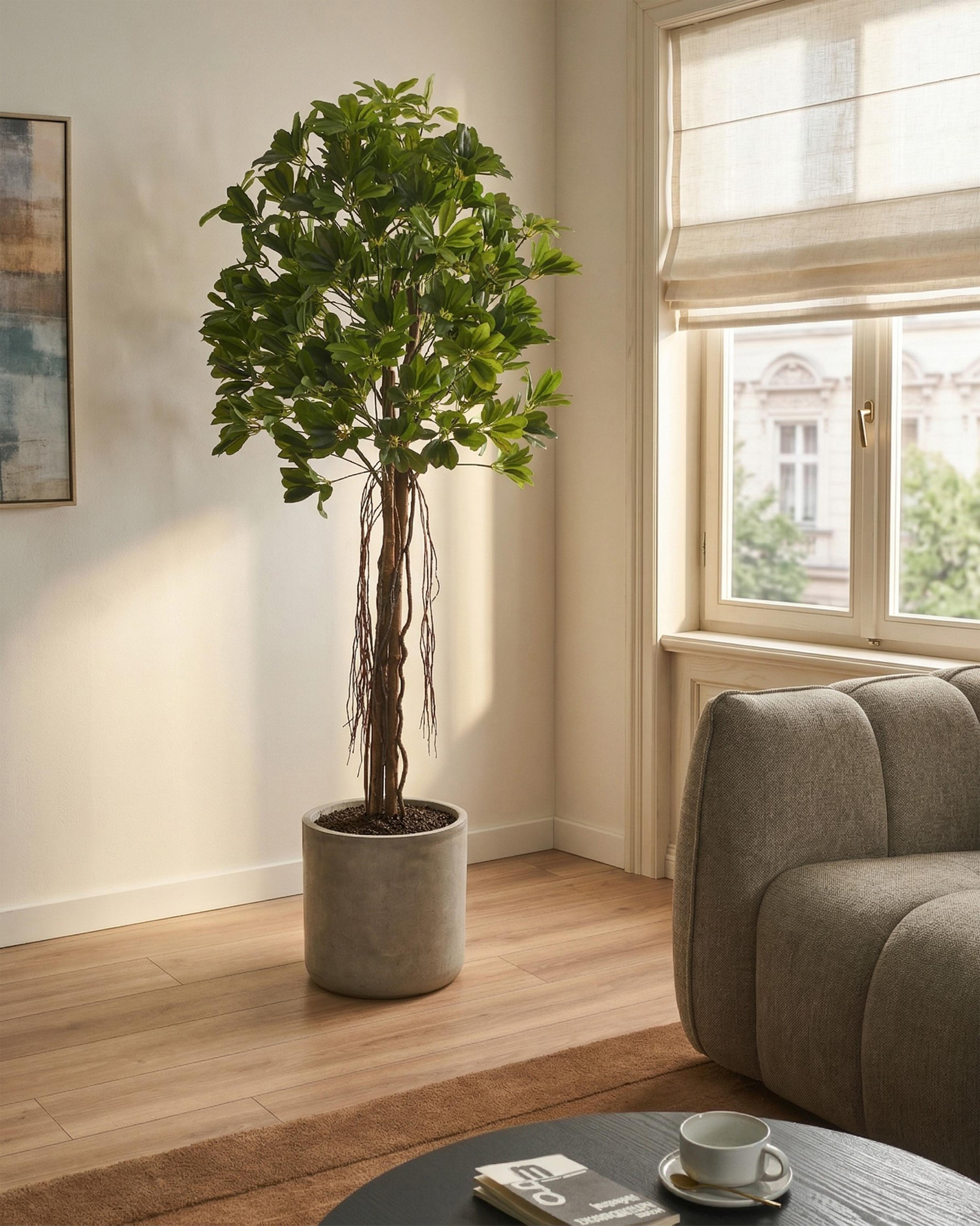 Artificial Plant UMBRELLA TREE 175 cm Green