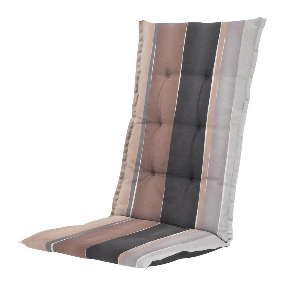 Madison - Kussen hoge rug Nox - Mulitkleur - 123x50x5cm - Set van 4