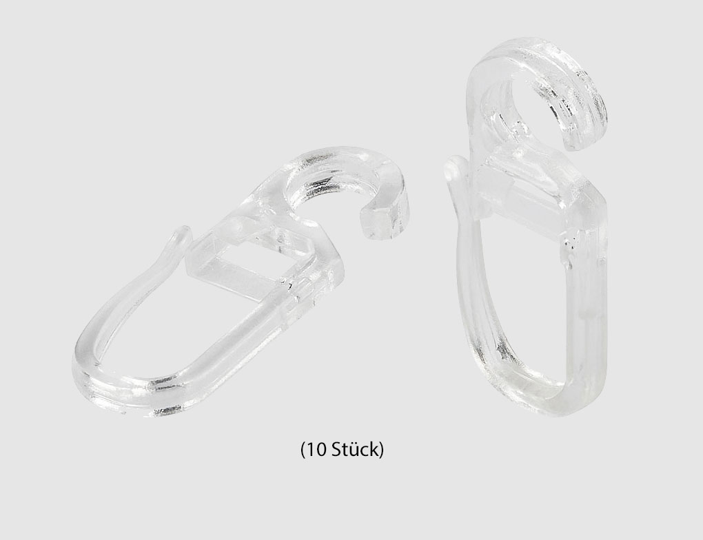 Faltenleghaken Transparent