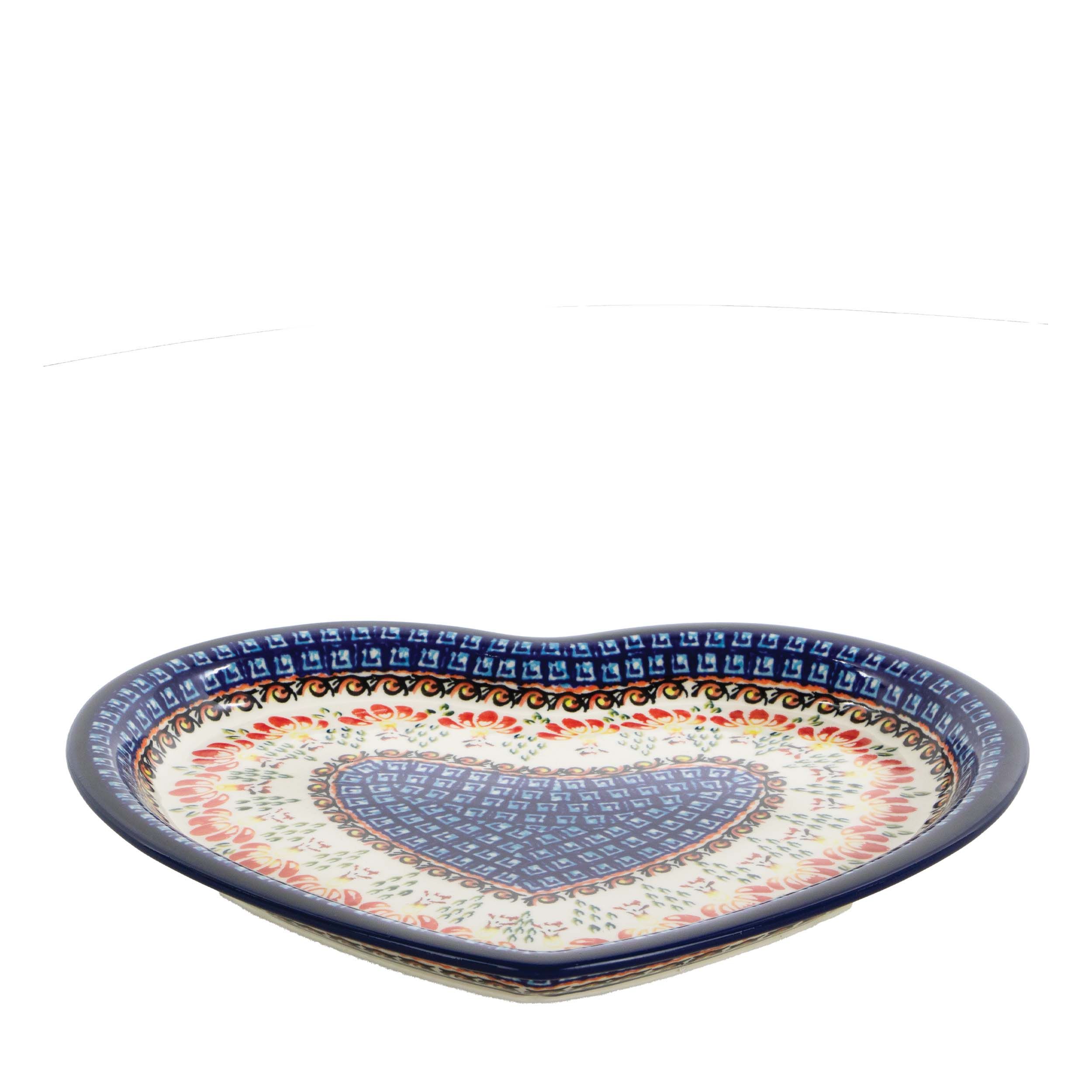 Talerz serce (27,4x25CM)
