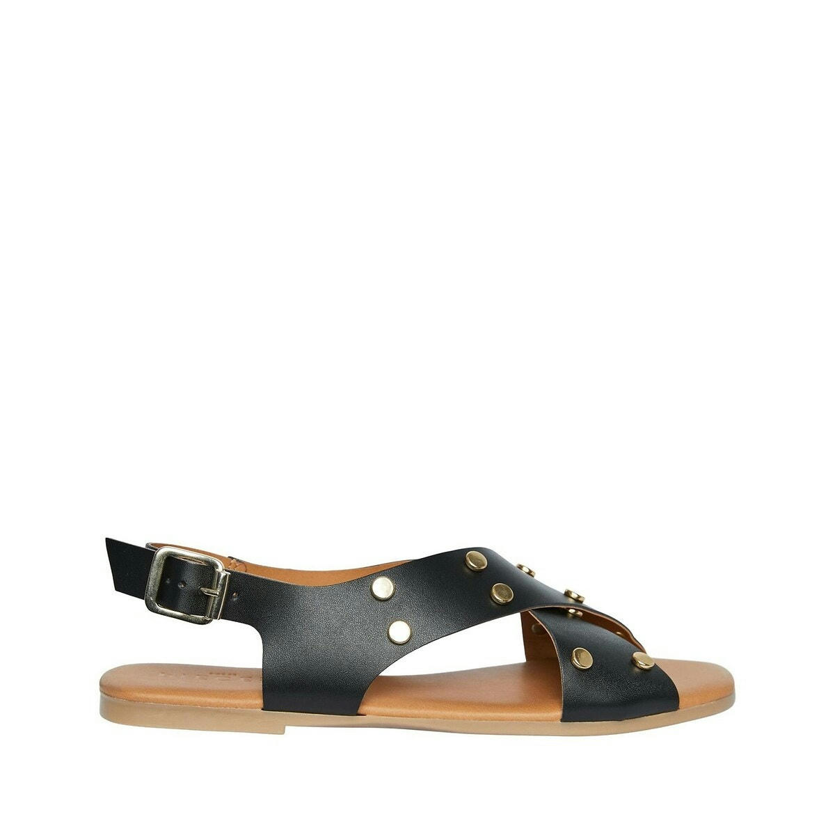 Sandales plates en cuir Kenna