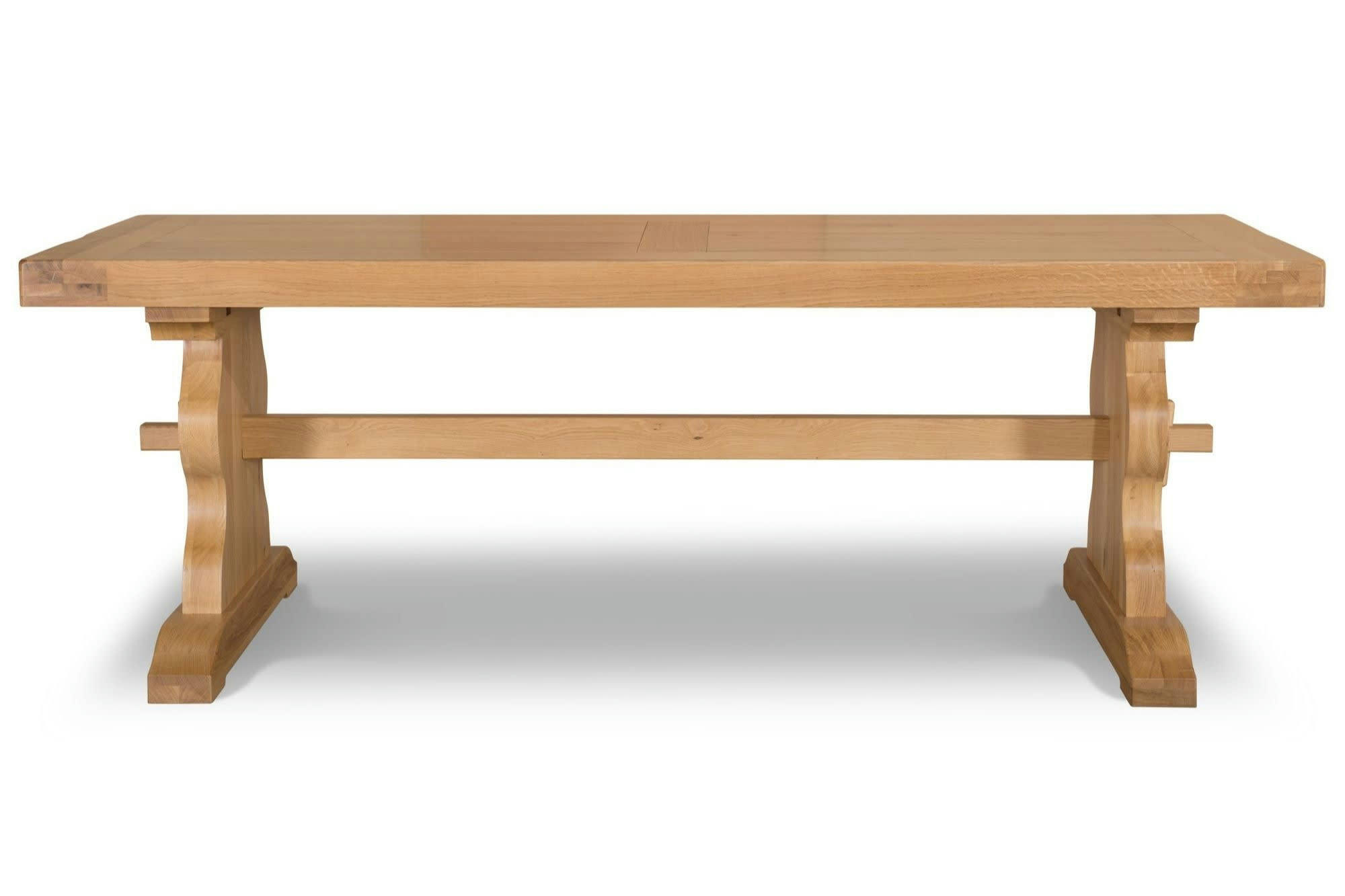 LA BRESSE - Table monastère bois chêne massif L220