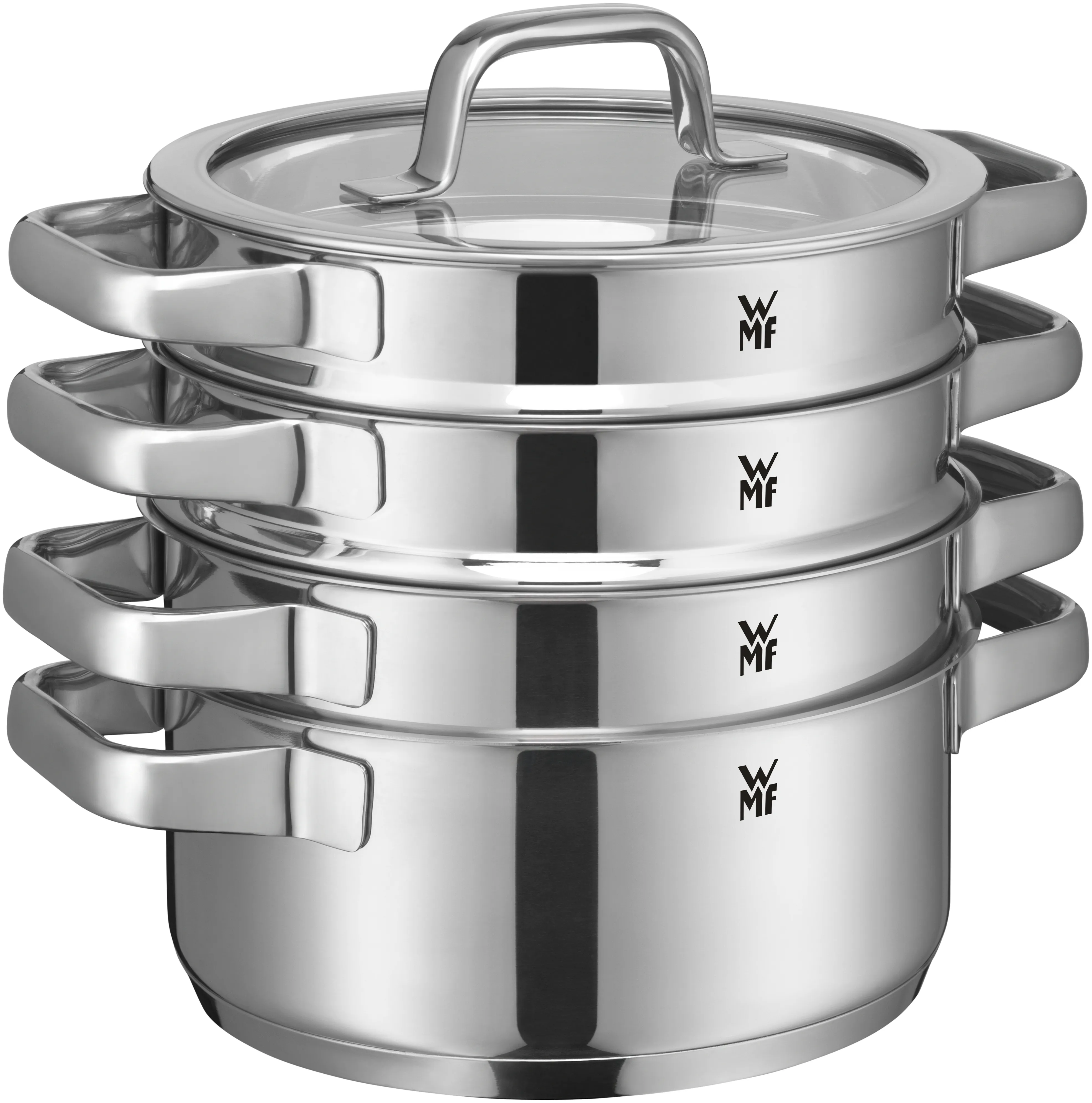 WMF Compact Cuisine Cookware Set 4-Piece stackable