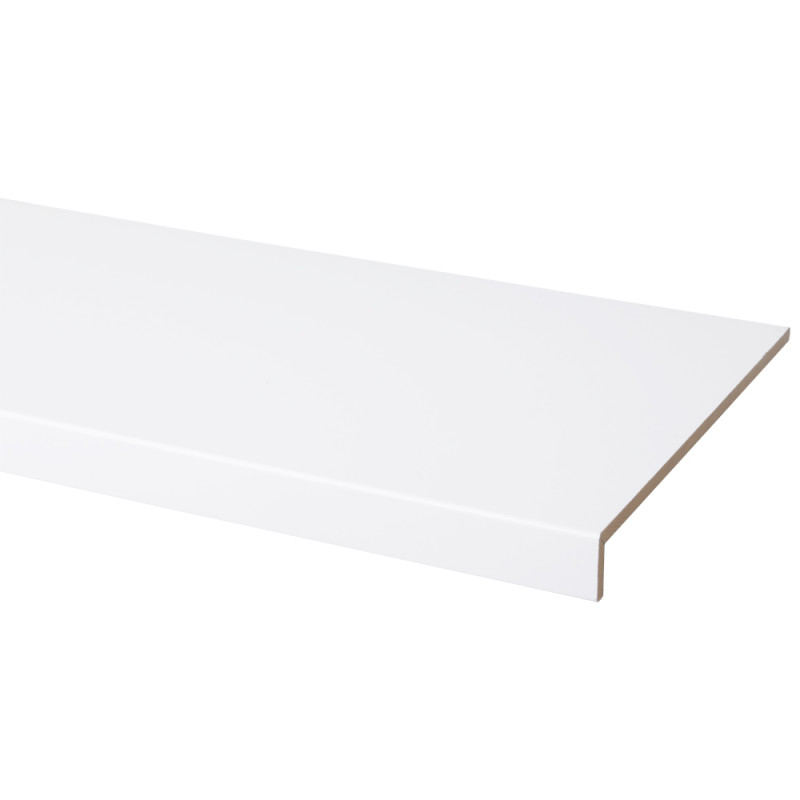 Appui de fenêtre blanc 300 x 30 x 0,8 cm CANDO