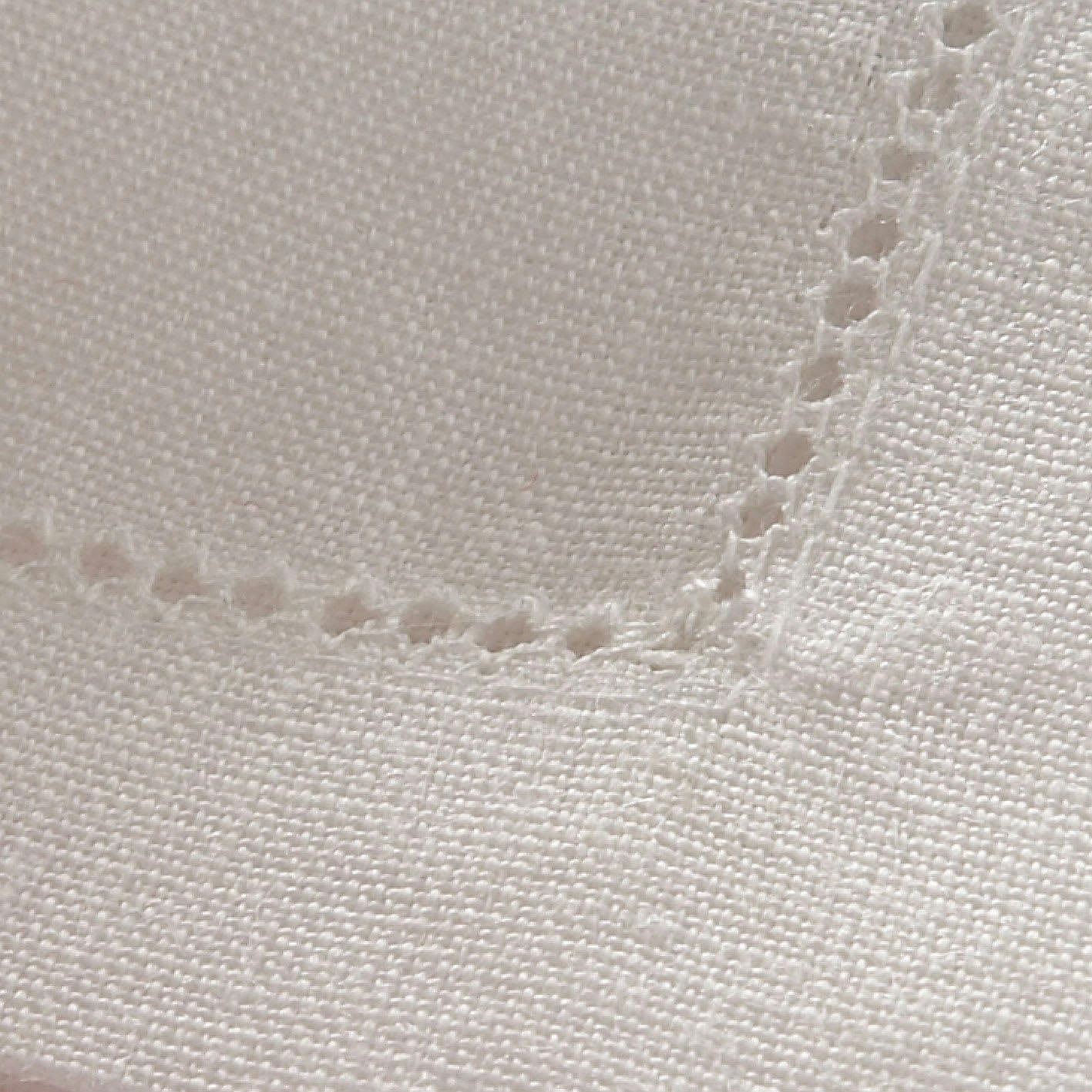 FLORENCE - Set de table en lin blanc 37x50