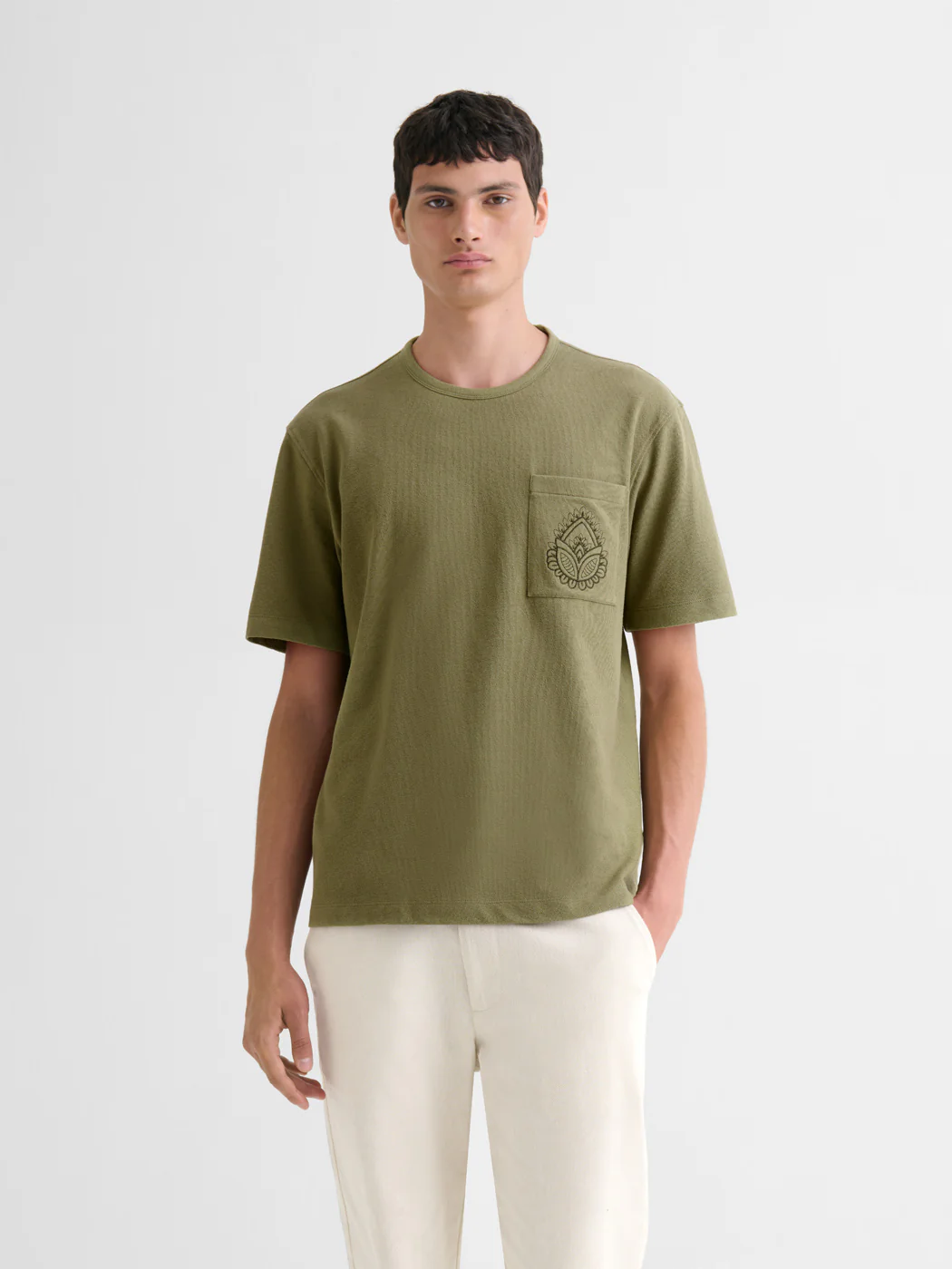 T-shirt col rond regular