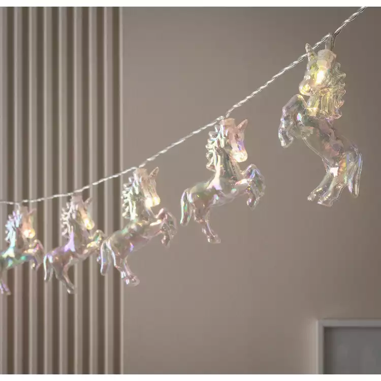 Habitat Unicorn LED String Lights - Clear
