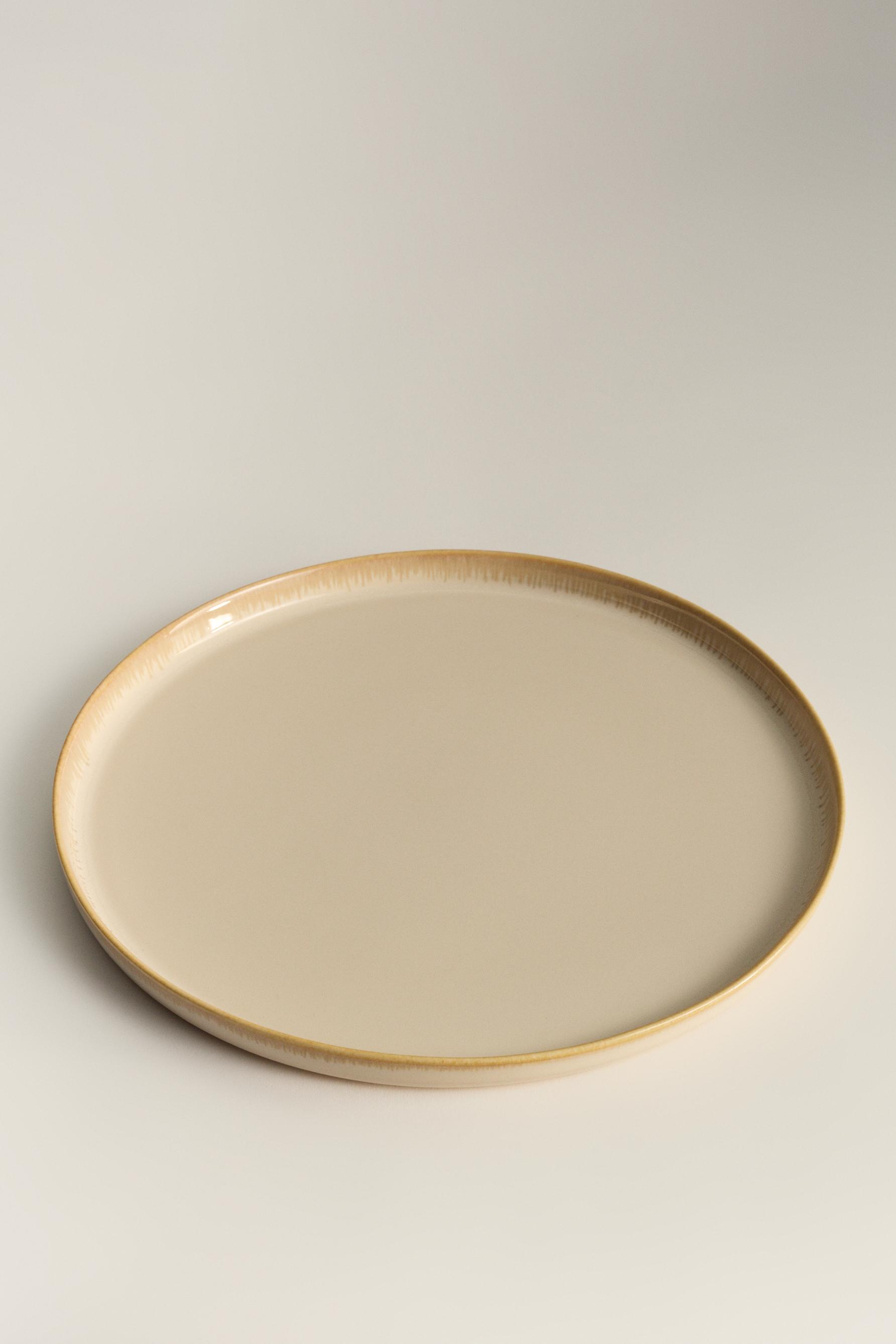 Plato llano gres 27 cm