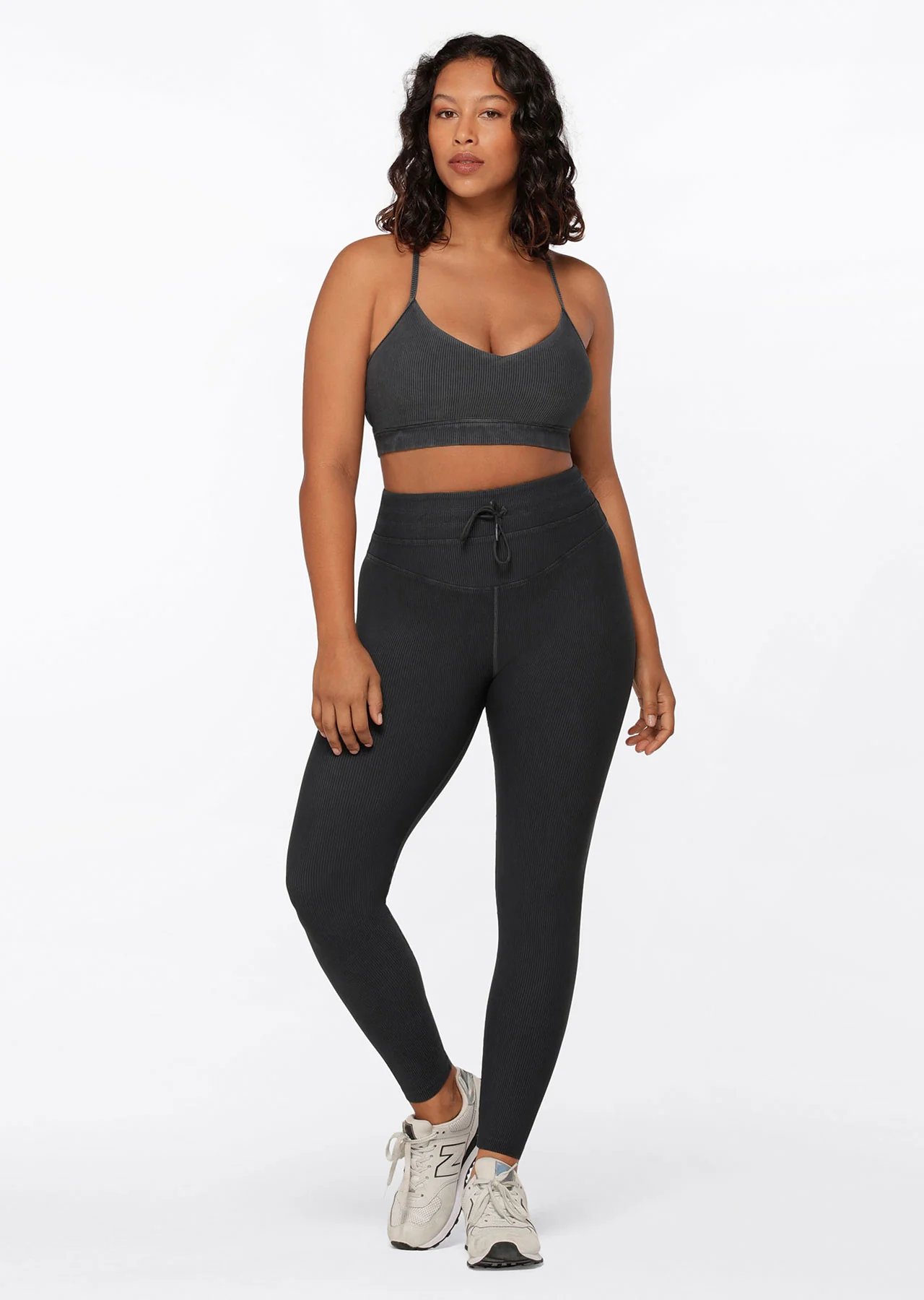 Yin Washed Rib Full Length Leggings