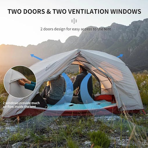NNEOBA Star River 2-Person Ultralight Waterproof Camping Tent