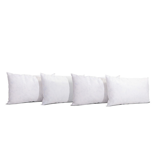 Lot de 4 oreillers Natura 45x70 cm Duvet &Plumess