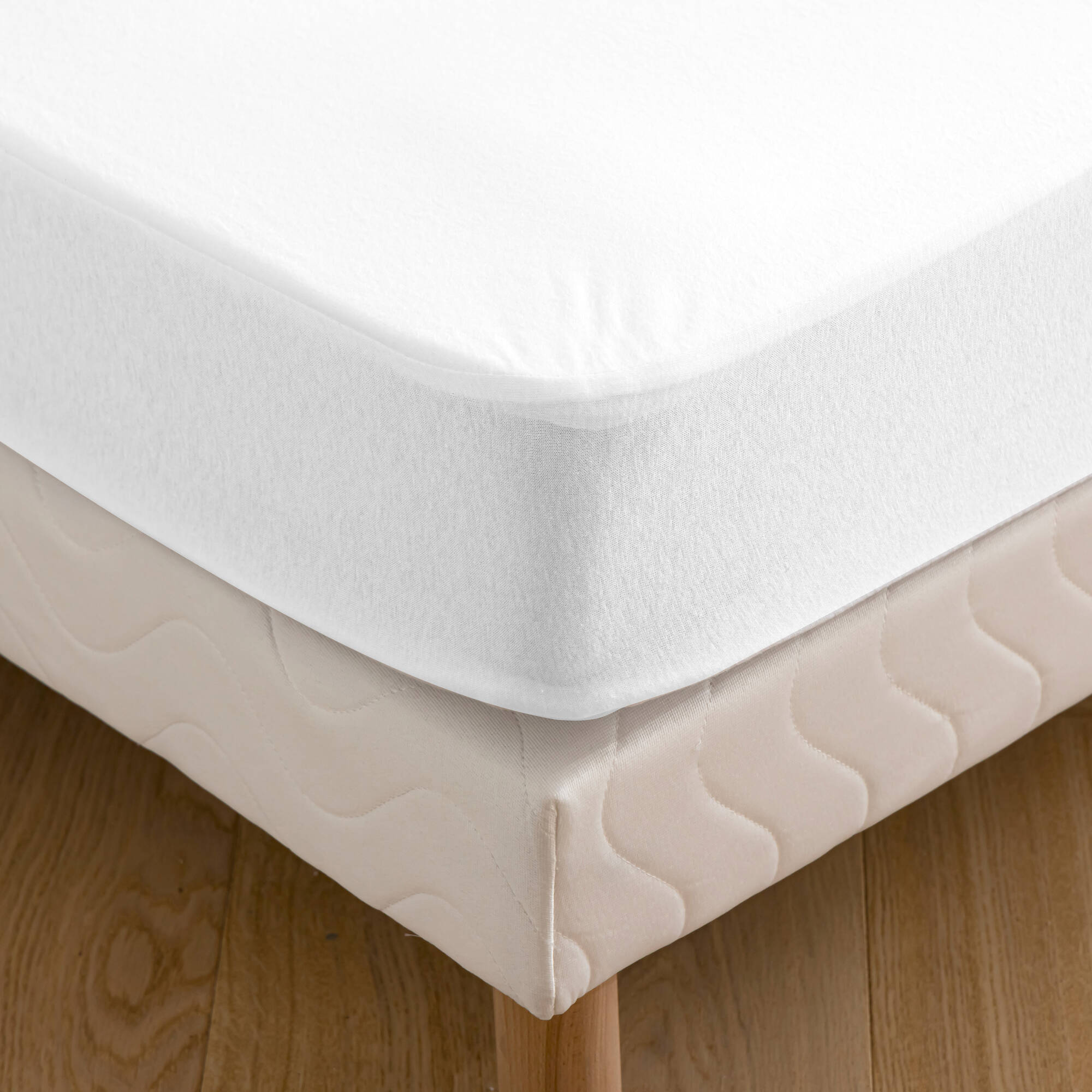 Protège matelas molleton imperméable PVC housse 25 cm