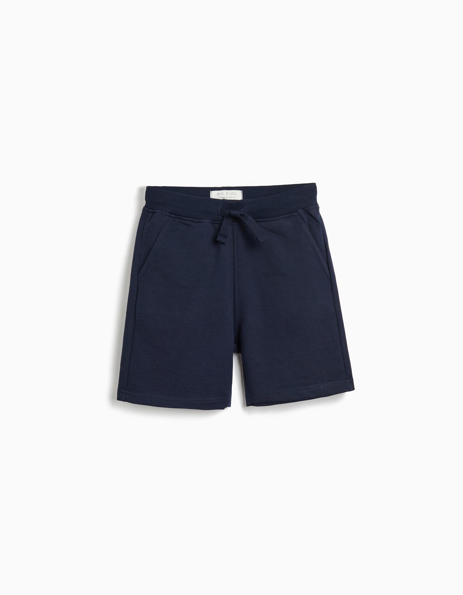 Calções Fleece, Menino, Azul Escuro