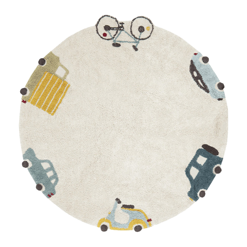 Lorena Canals Eco City Speelkleed Ø 140 cm - Wheels