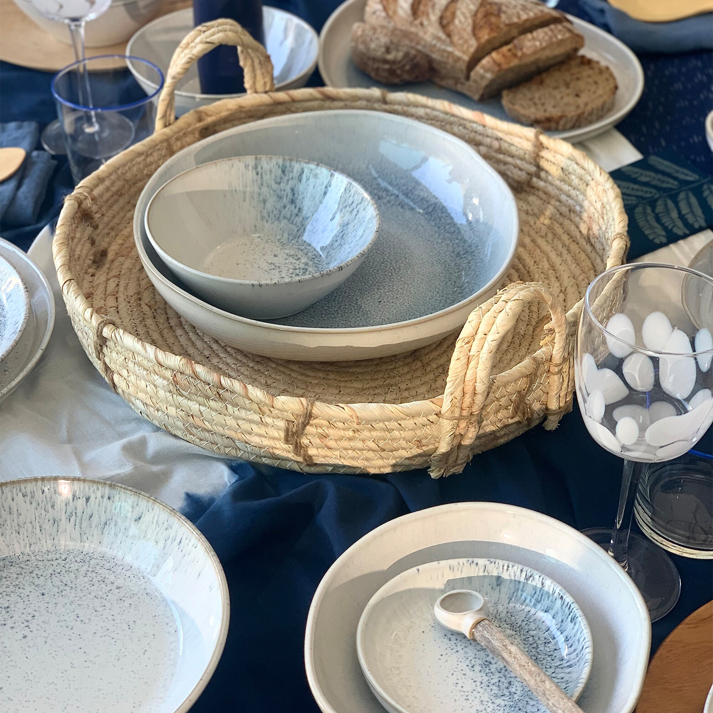 Kiln Blue Small Alt Organic Dish