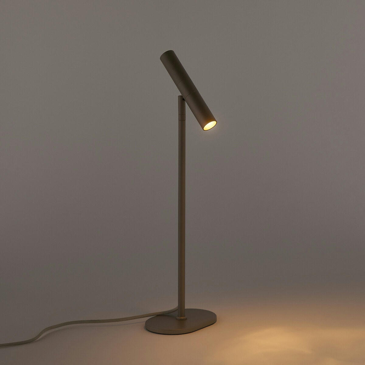 Lampe à poser orientable en métal fer, Joha