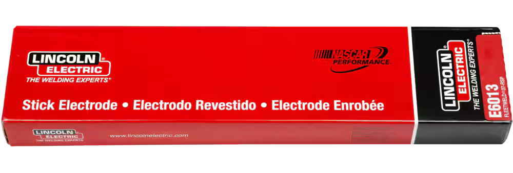 Lincoln Electric E6013 Fleetweld Welding Stick Electrode, 2-kg, 3/32 x 12-in, 20-Pk