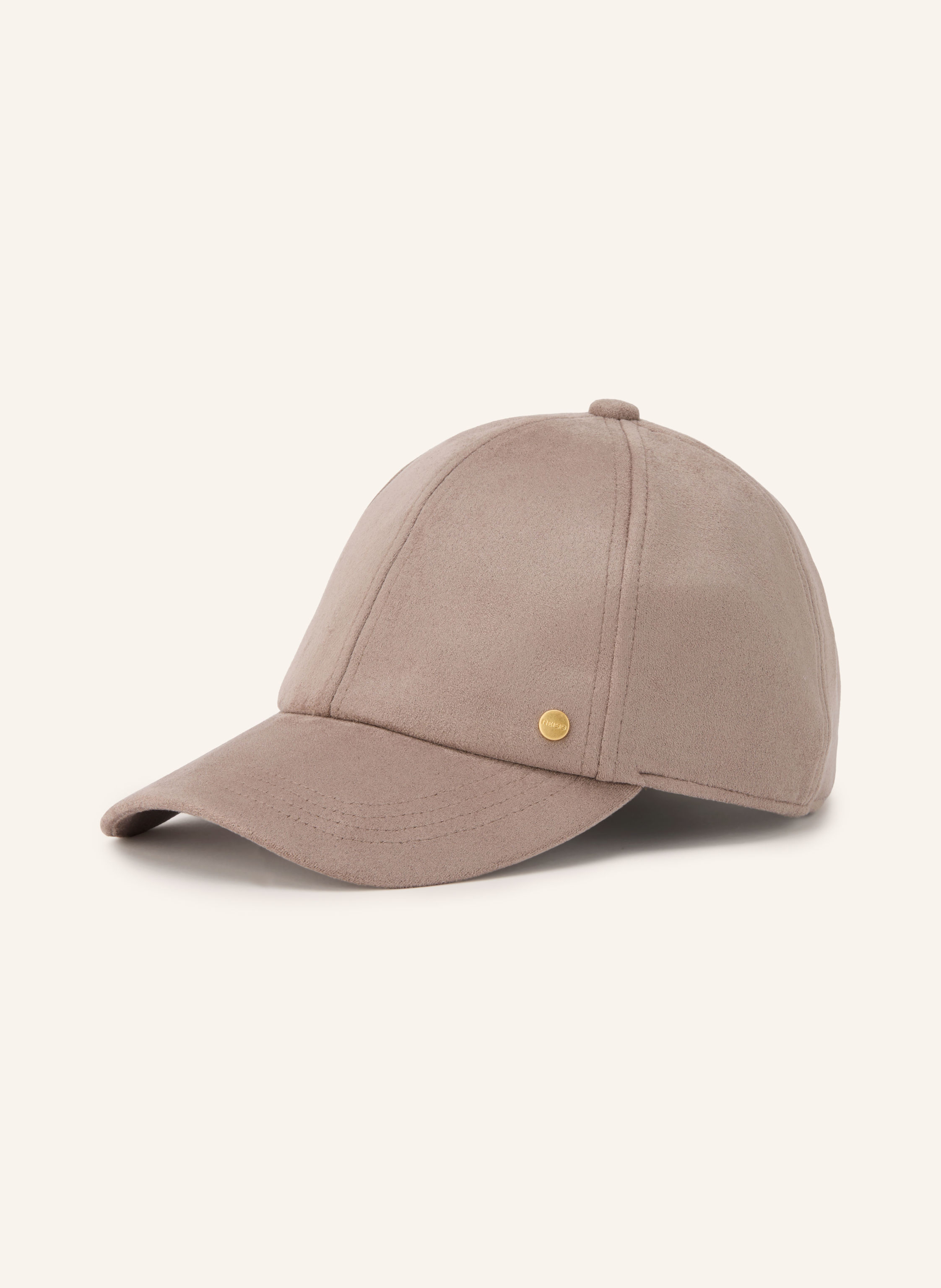 REISS Cap NICKY in Lederoptik