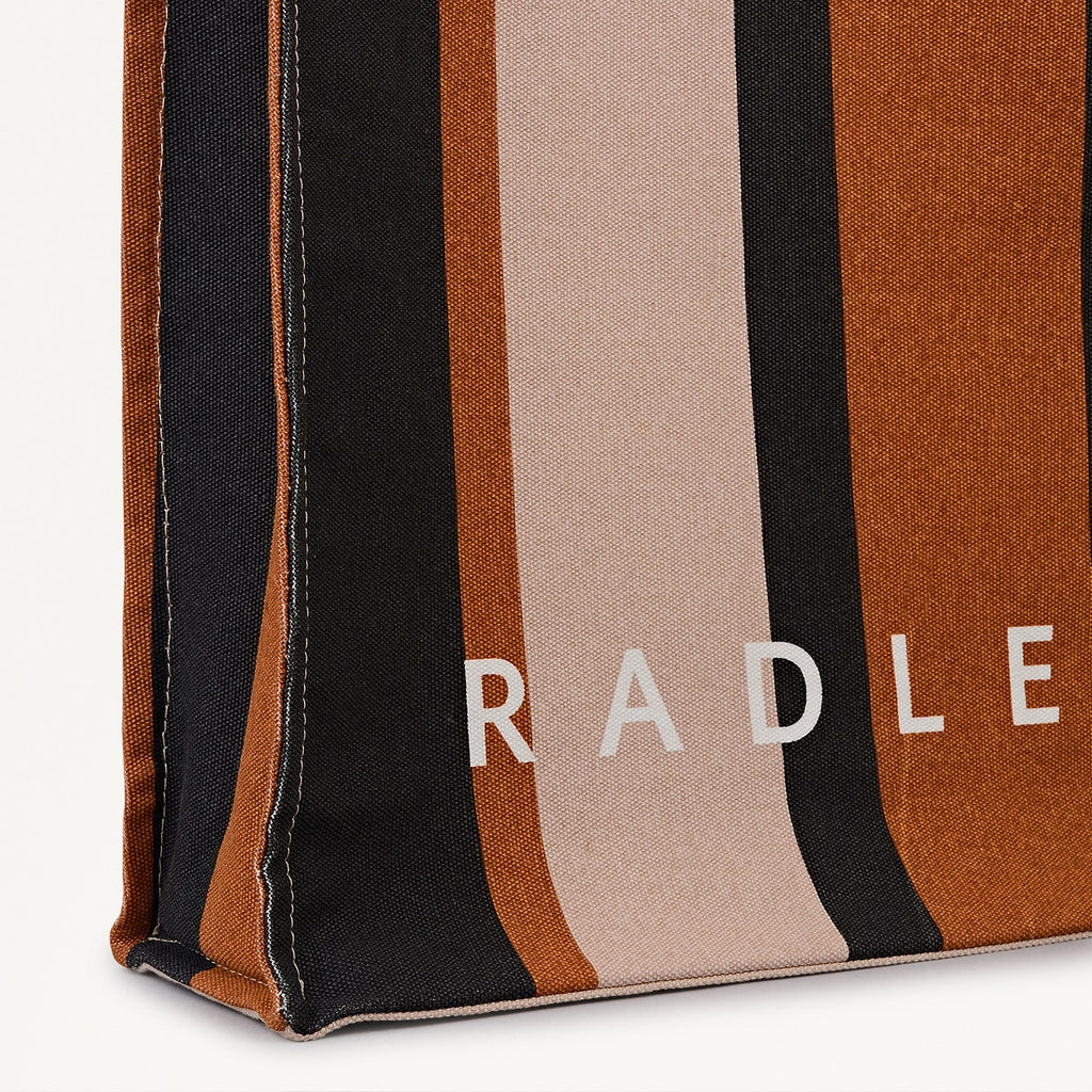 Stripe - Medium Open Top Tote