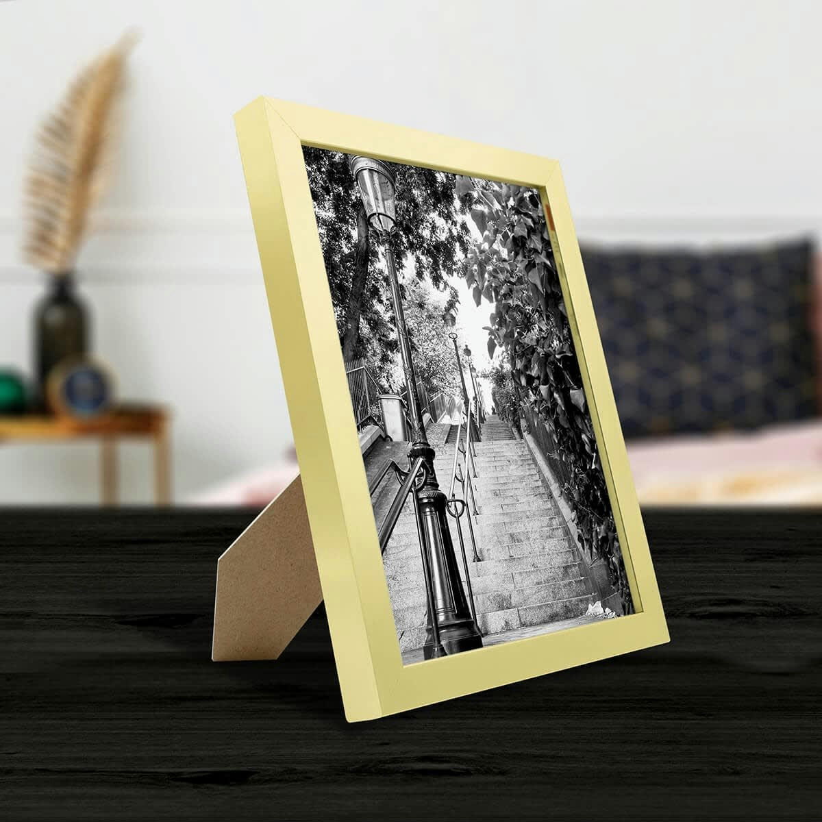 PRECIOUS - Cadre photo doré 18x24 cm résine recyclée