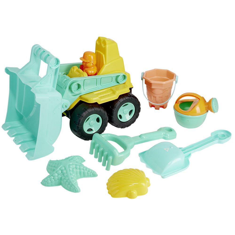 Set de plage camion garni 7 pièces