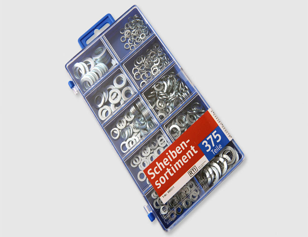 Scheibensortiment 375-teilig