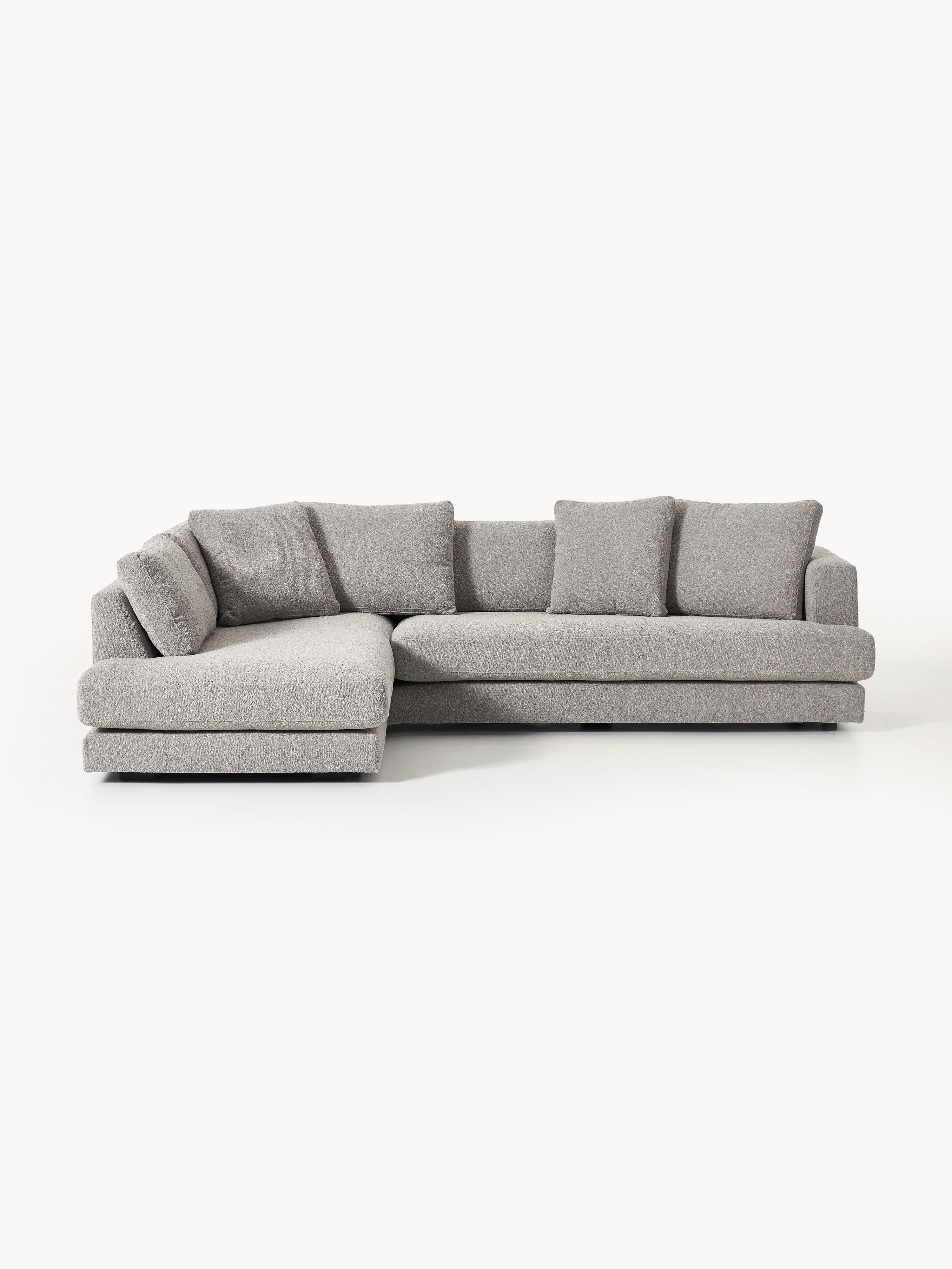 Bouclé-Ecksofa Tribeca