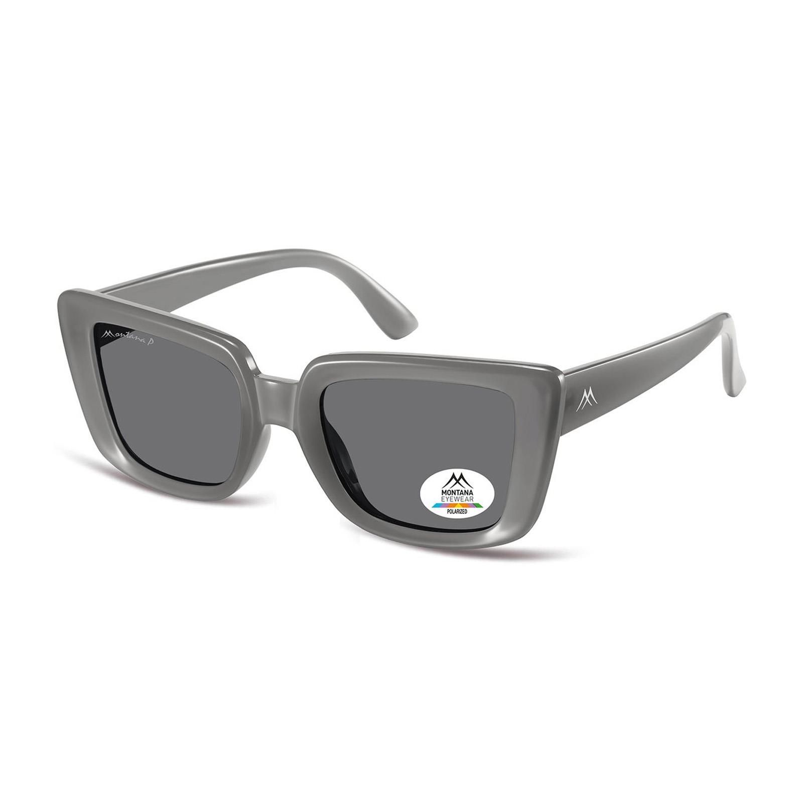 montana Rectangle Grey Grey Polarized MP193