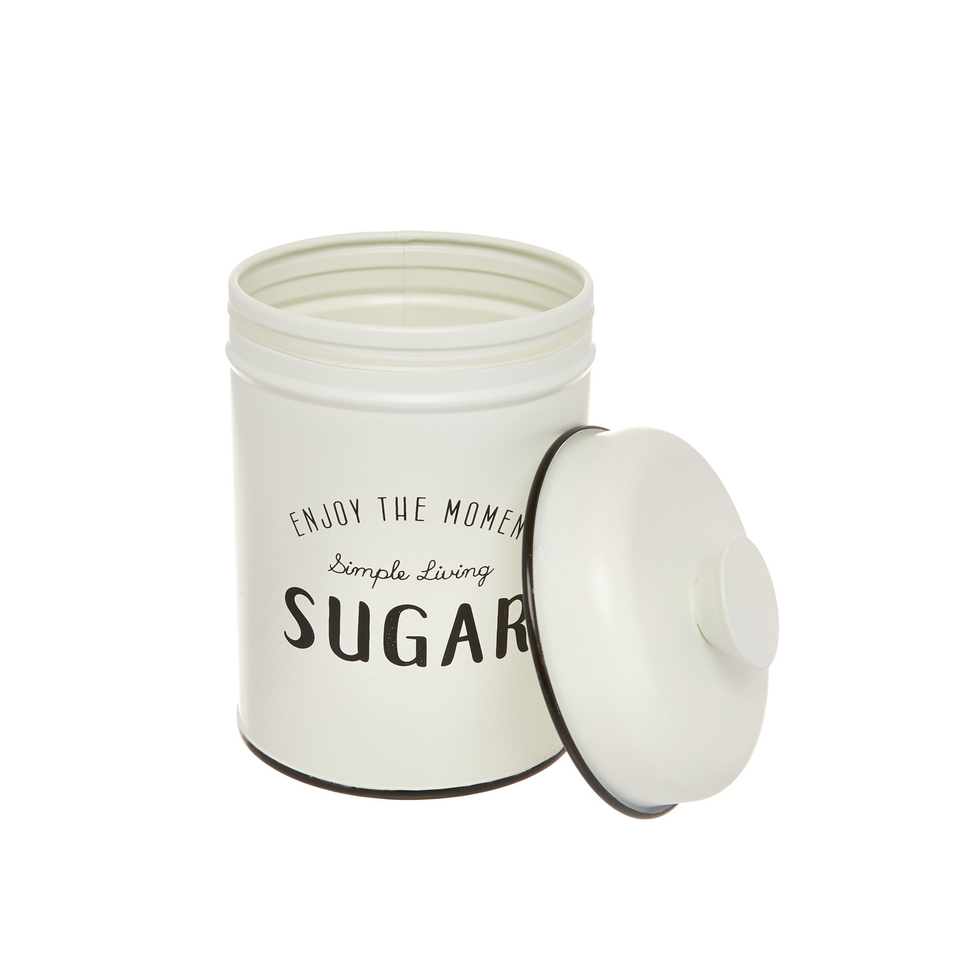 Barattolo ferro smaltato Sugar