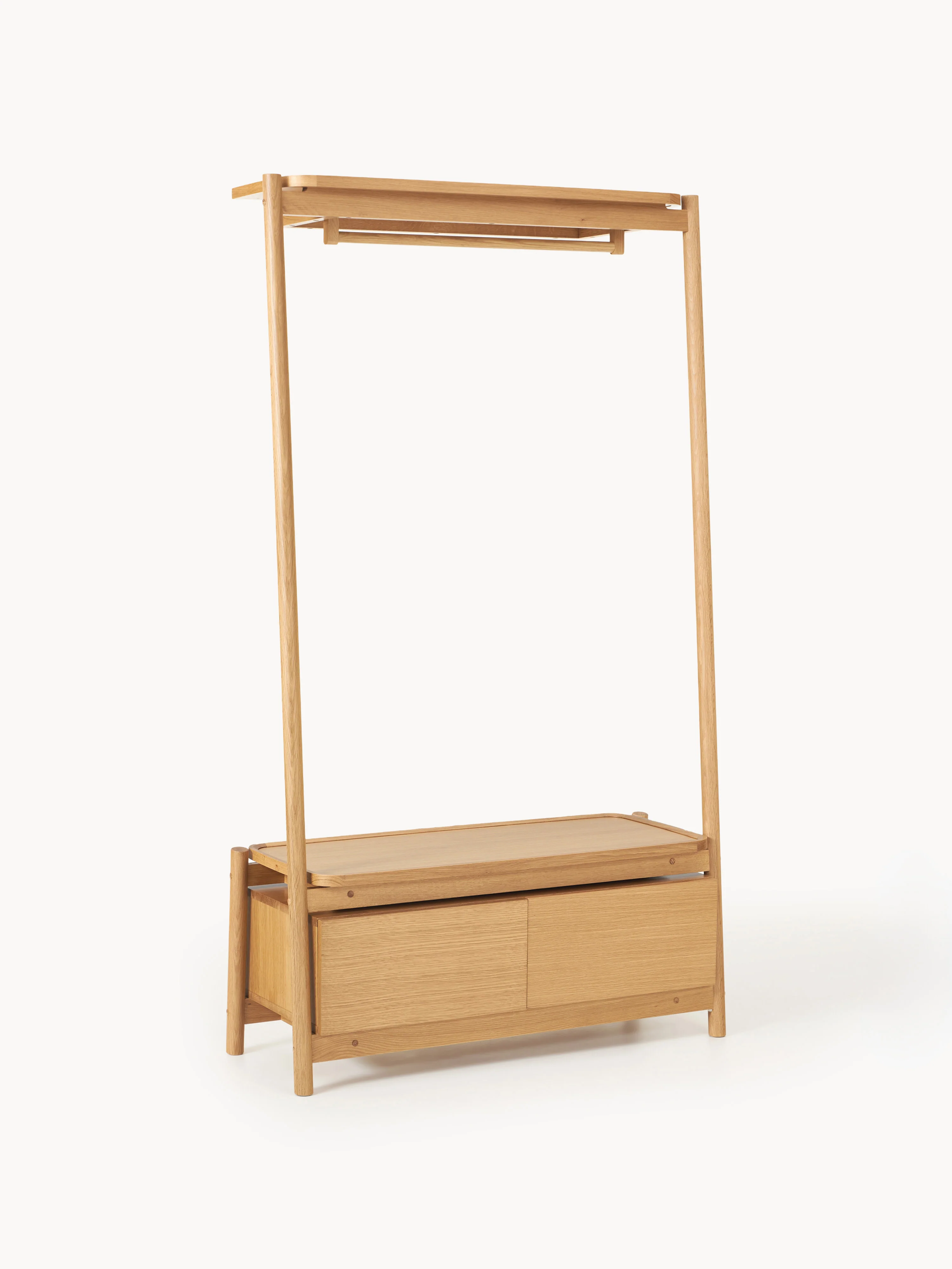 Holz-Standgarderobe Libby