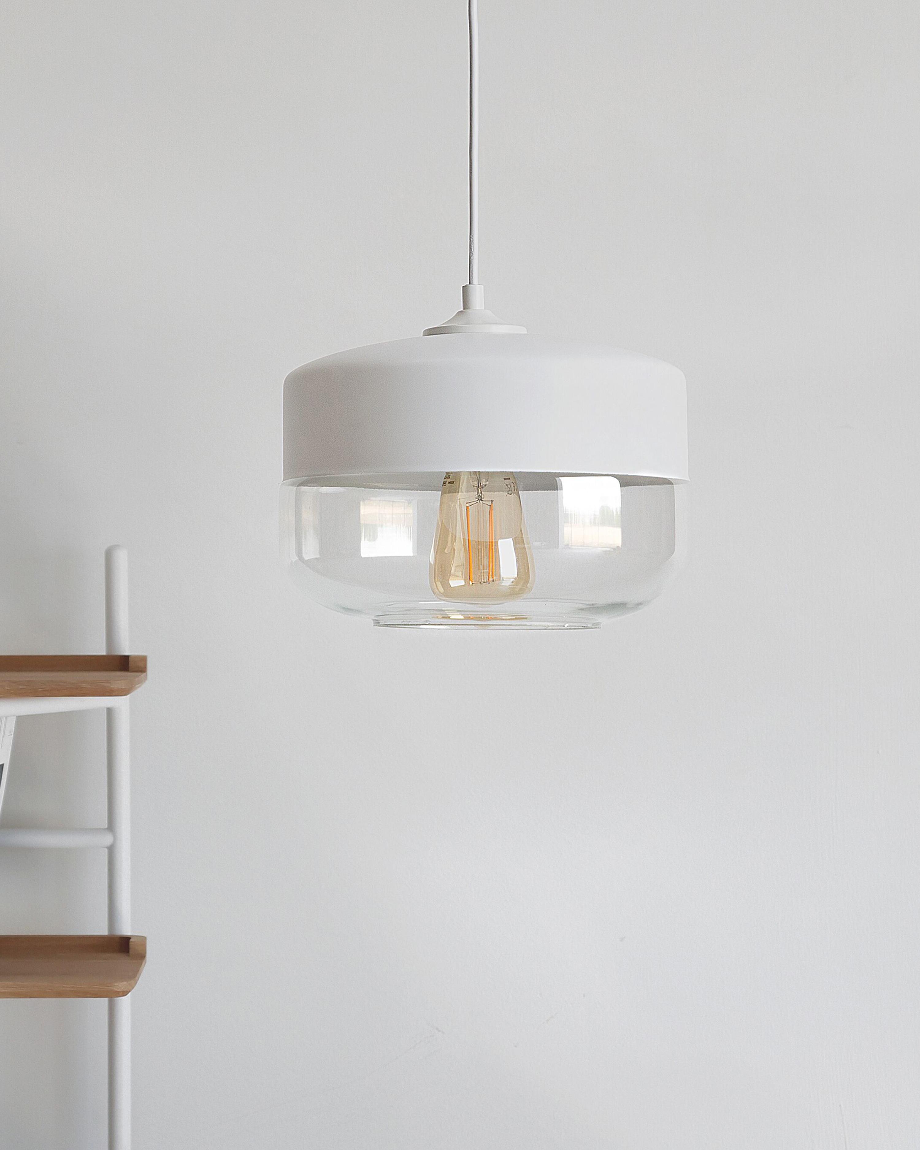 Pendant Lamp MURRAY Glass White