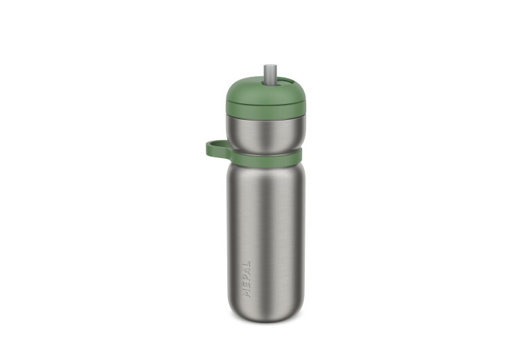 isoleerfles twist sport 600 ml - moss green