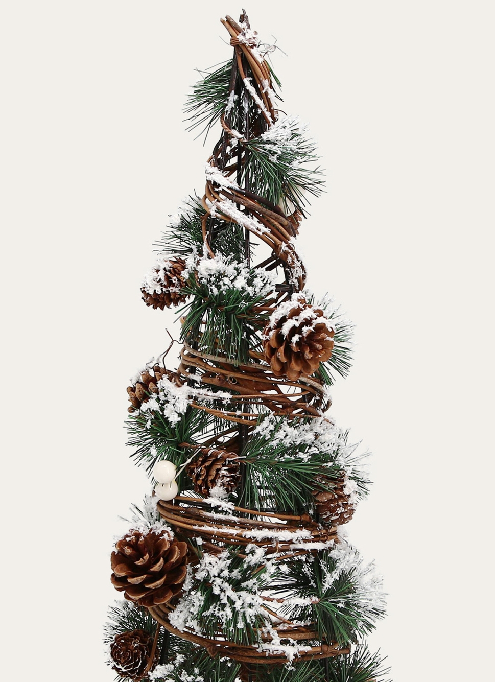DÉCORATION DE NO&Euml;L SAPINMARRON