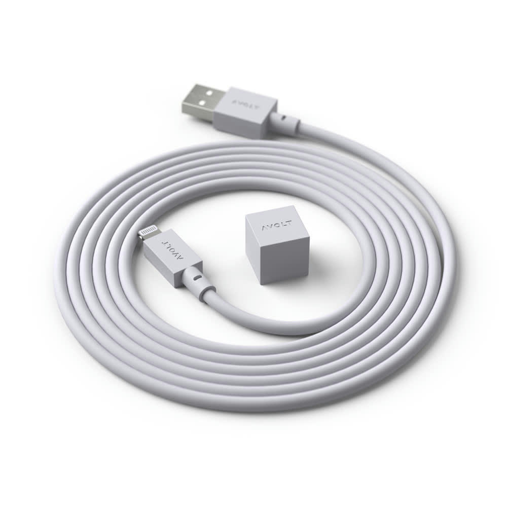 - Cable Iphone Câble 1 USB A vers Lightning, 1,7m Gotland Gray