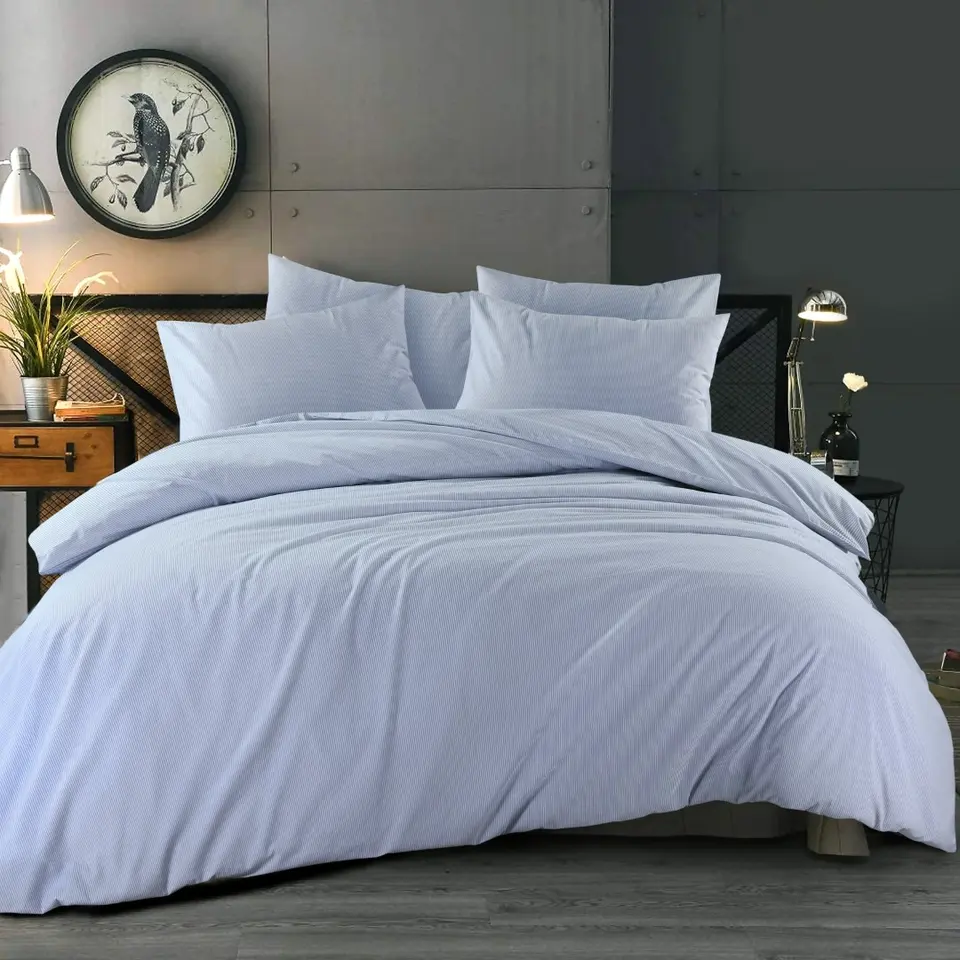 Day Dream Dorien - Dekbedovertrek - Lits-jumeaux - 240x200/220 cm - Blauw