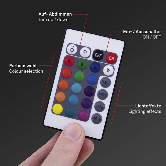 LED-Streifen »BENDO«, BxL: 1 x 500 cm, weiß