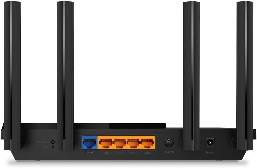 TP-Link AX1800 WiFi 6 Router (Archer AX21 V5) – Dual Band Wireless Internet, Gigabit, Easy Mesh, Works with Alexa - A Certified for Humans Device, Free Expert Support