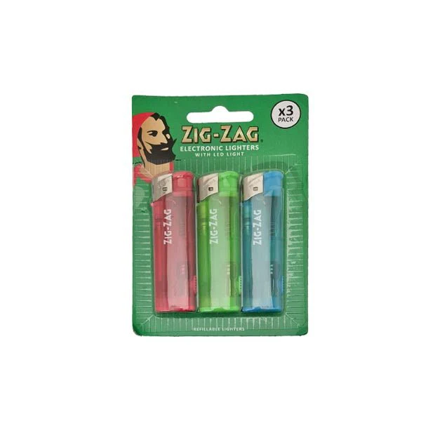 Zig Zag Electronic Lighters Led Light 3