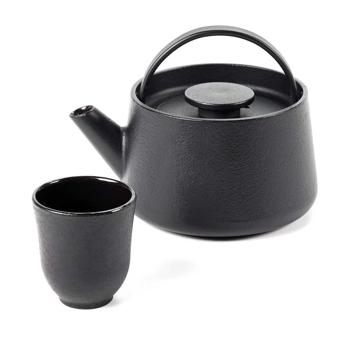 Serax - Inku gusseiserne Tasse, 150 ml, schwarz (4er-Set)