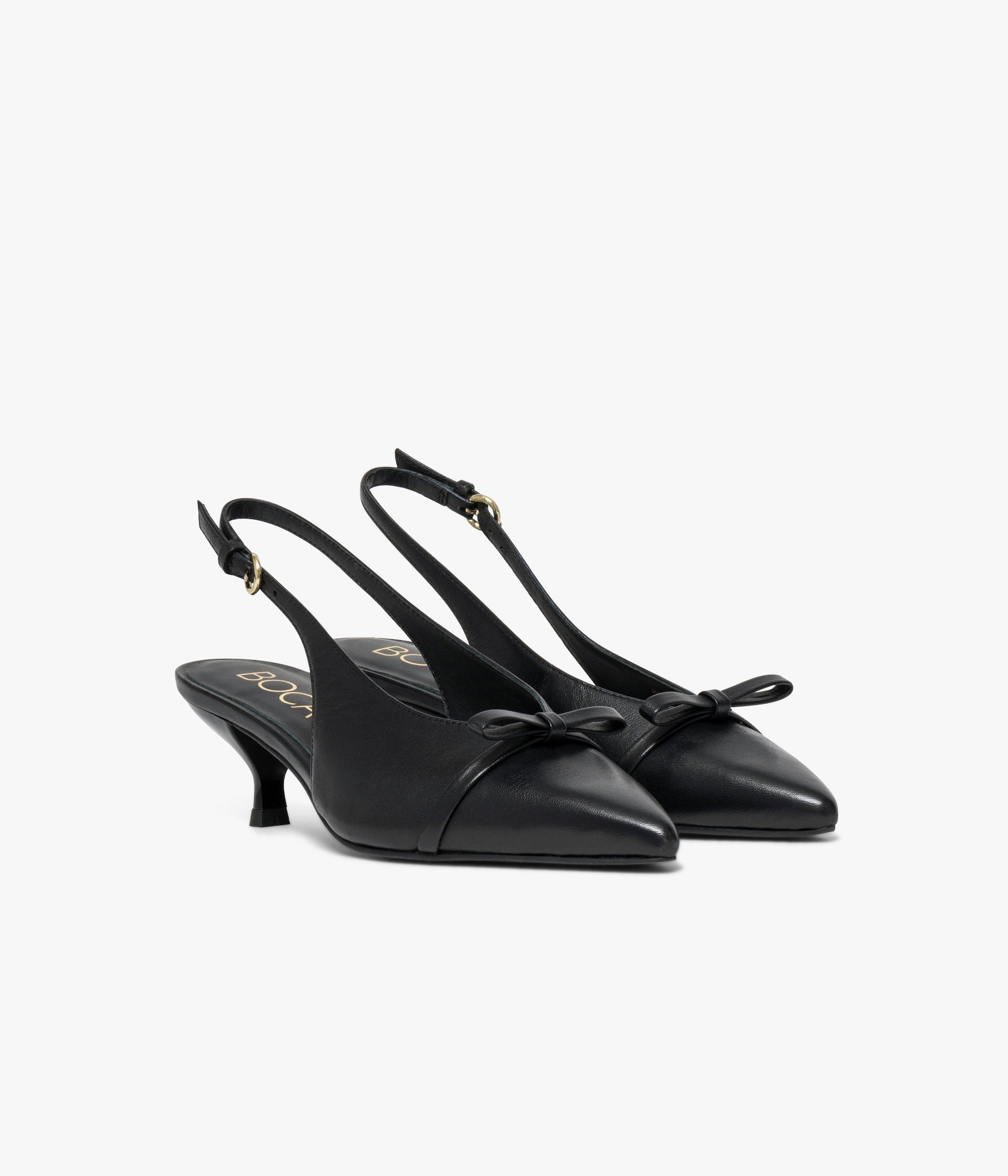 Escarpin slingback Denise noir