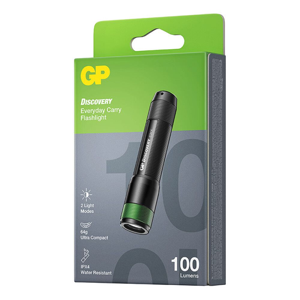 LOMMELYKT GP DISCOVERY C31X SVART