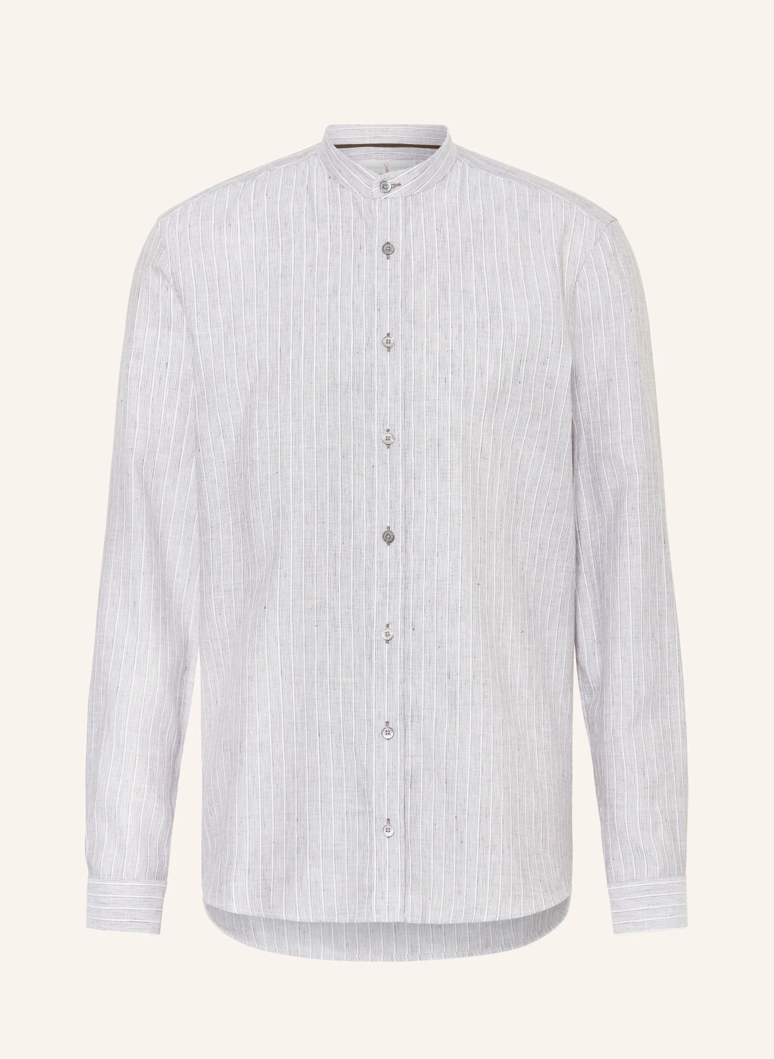 Johann & Johanna Hemd Comfort Fit mit Leinen