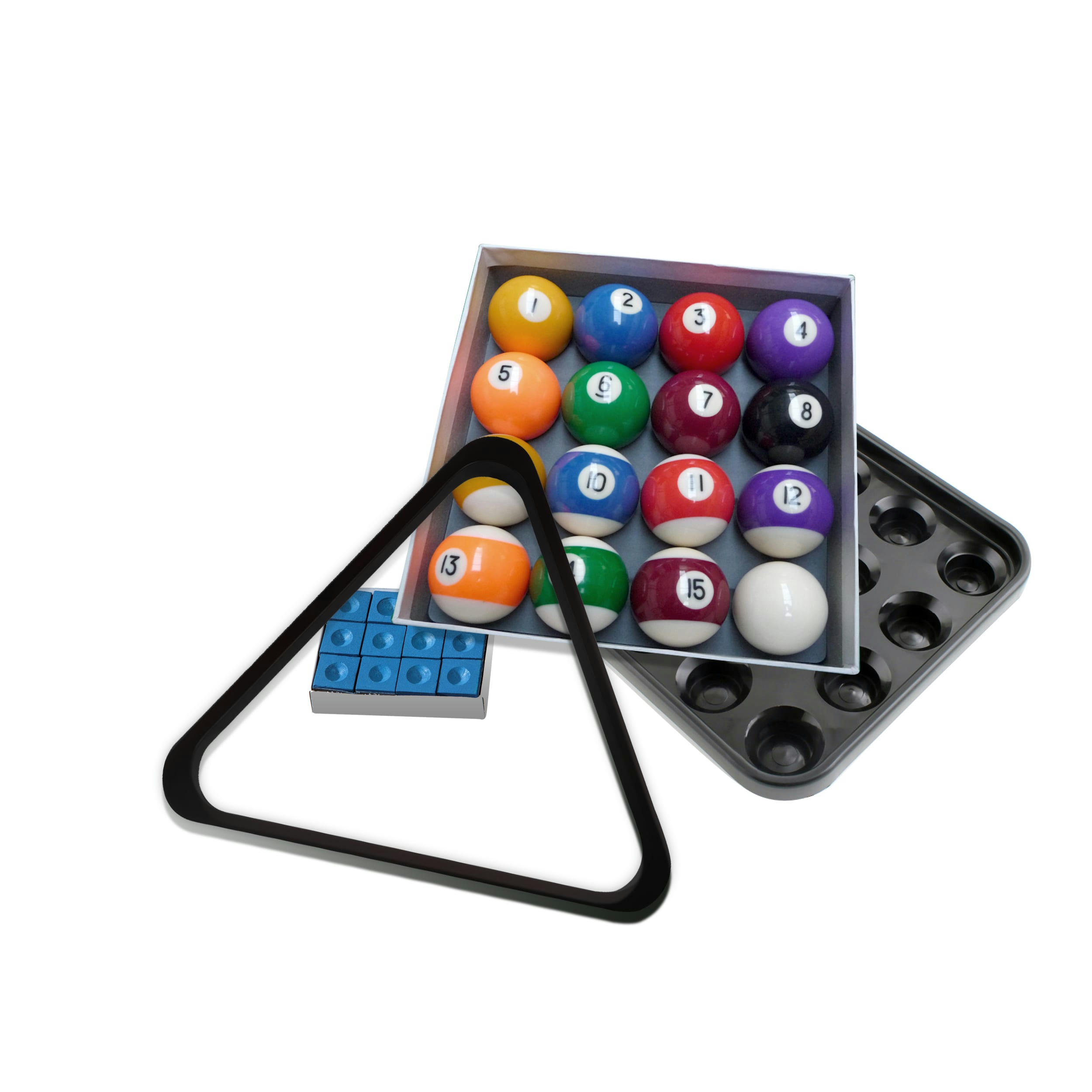 SEATTLE - Pack billes billard américain en résine