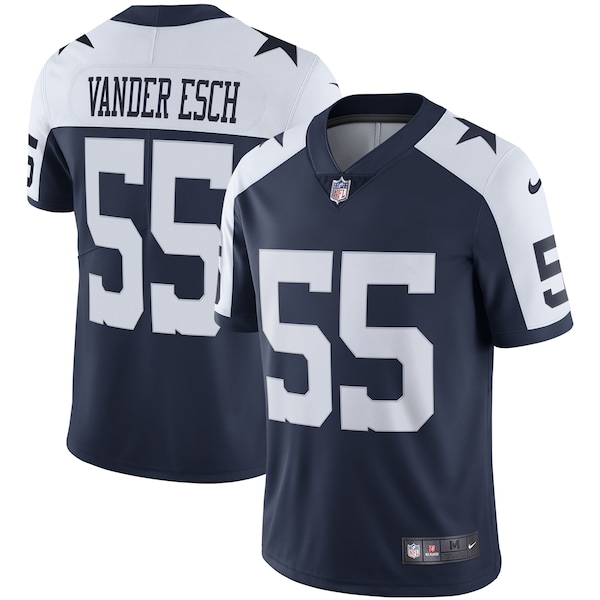 Leighton Vander Esch Dallas Cowboys Nike Alternate Vapor Limited Jersey - Navy/White